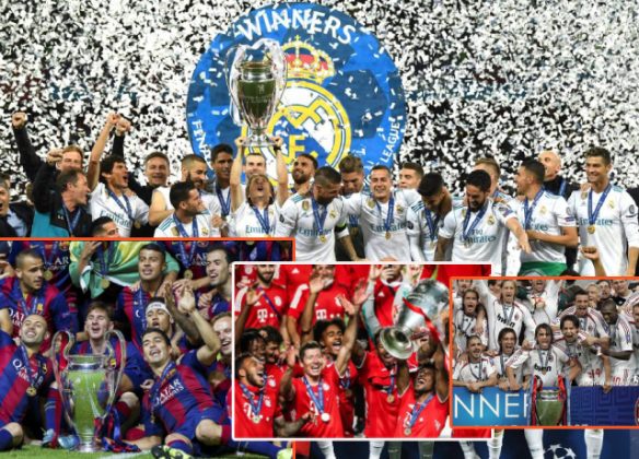 Top Clubs With Most Uefa Champions League Titles Sportsbignews