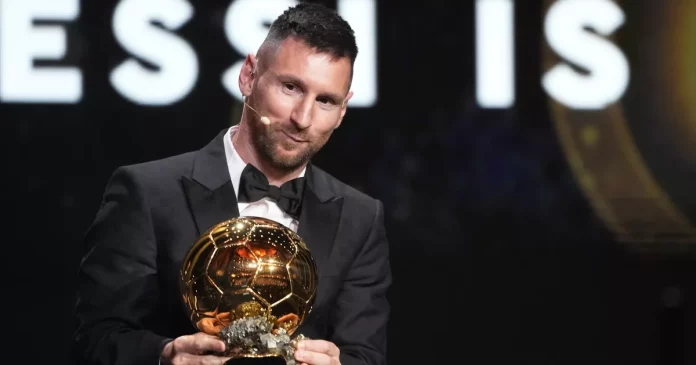 Messi wins record 8th Ballon d'Or