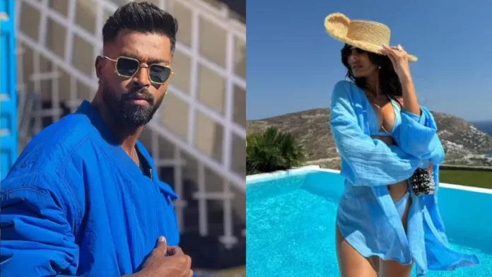 Hardik Pandya and Jasmin Walia