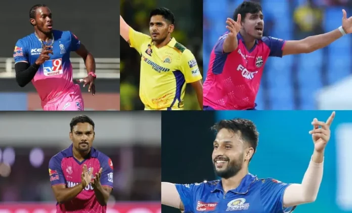 IPL 2025 में राजस्थान रॉयल्स के 5 जबरदस्त गेंदबाज