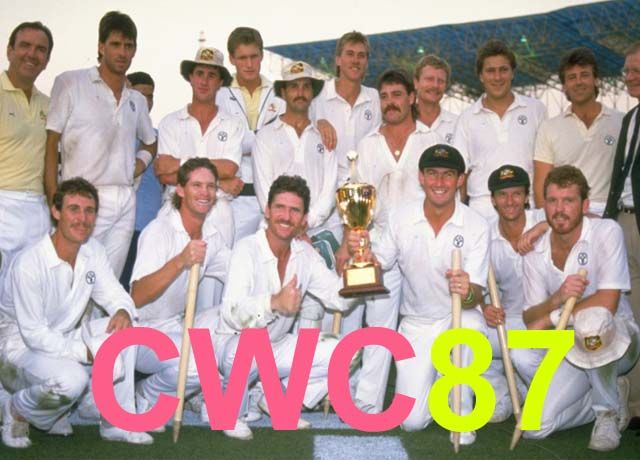 icc cricket world 2019- cwc 1987