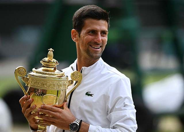 Novak Djokovic defeat Roger Federer to became the Wimbledon Champion