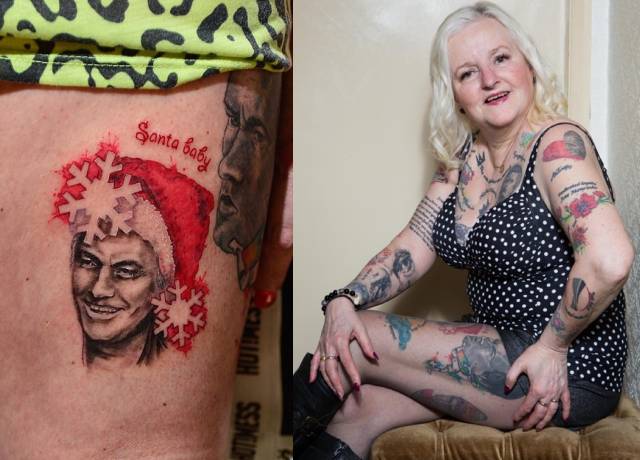 This Lady made 38 tattoos of Jose Mourinho on body