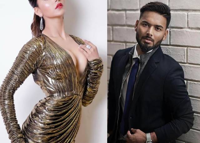 rishabh Pant on a dinner date with urvashi rautela before the t20 match
