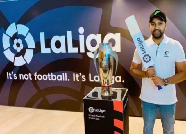 La Liga Appoints Rohit Sharma as Brand ambassador