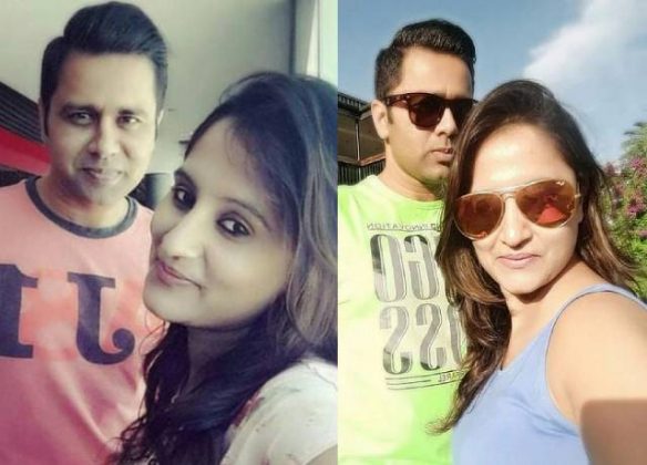 Commentator Aakash Chopra's wife is very beautiful - sportsbignews