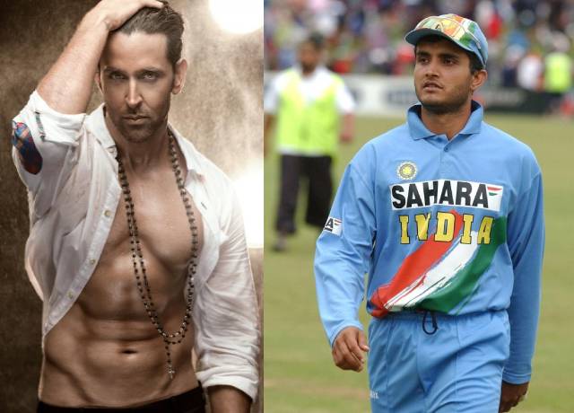 Hrithik Roshan may play lead role in Sourav Ganguly's a biopic