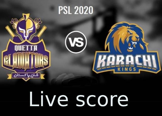 PSL 2020- KRK vs QTG 30th match: live score & streaming