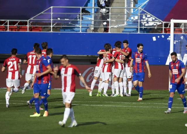 La Liga : Eibar vs Athletic Club 2-2