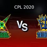 CPL 2020, 22nd Match : GAW vs BT live score & streaming