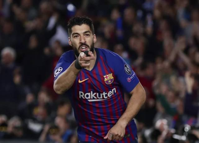 Shocked: Legend player Luis Suarez left the Barcelona