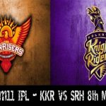 Dream11 IPL | KKR vs SRH 8th Match live streaming & score