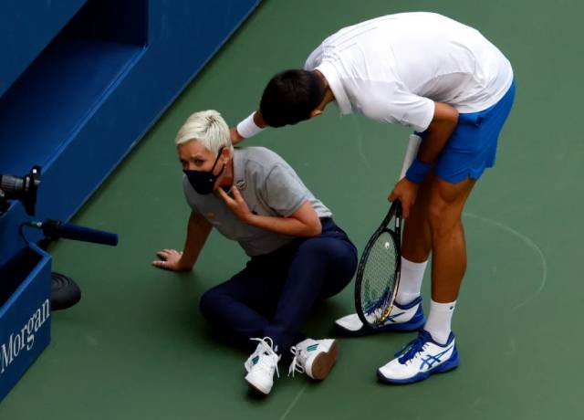 Novak Djokovic disqualified from US Open 2020