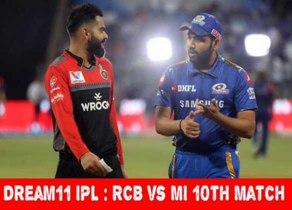 Dream11 Ipl Rcb Vs Mi 10th Match Super Over And Full Highlights Sports Big News 