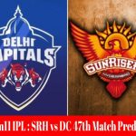 Dream11 IPL : SRH vs DC 47th Match Prediction