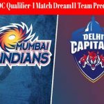 MI vs DC Qualifier-1 Match Dream11 Team Prediction and Fantasy Playing Tips