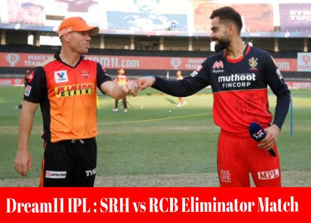 Dream11 IPL : SRH vs RCB Eliminator match live streaming