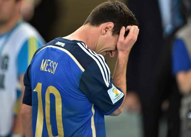Leo Messi's World cup exit