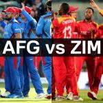 AFG vs ZIM T20I Series