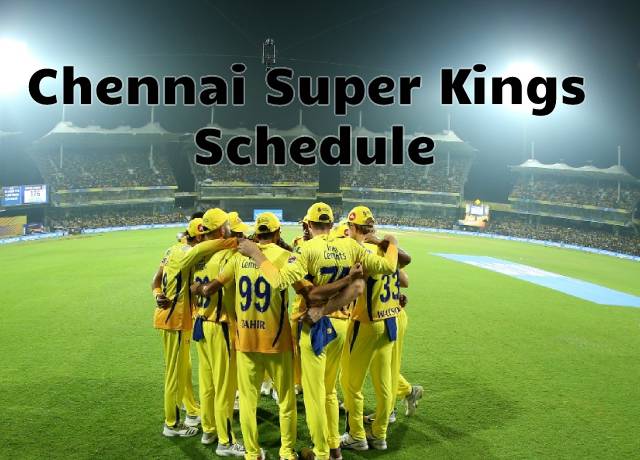 IPL 2021: Chennai Super Kings (CSK) full schedule & Squad