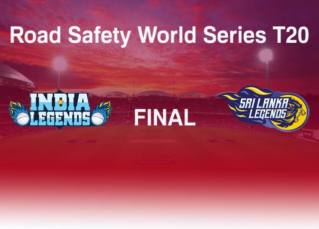 Road Safety World Series T20 : INDL vs SLL Final match live score