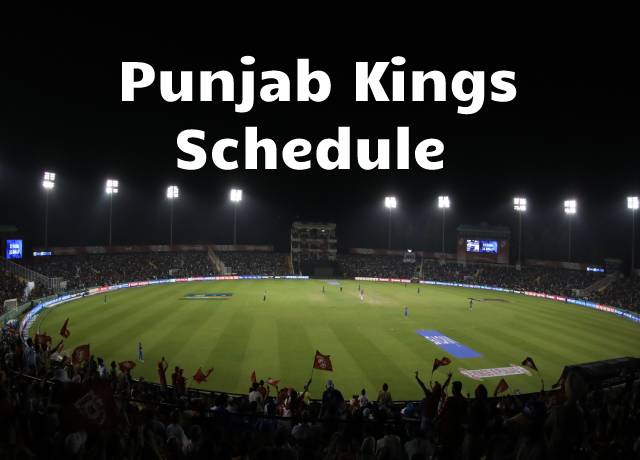 IPL 2021: Punjab Kings (PBKS) full schedule & Squad
