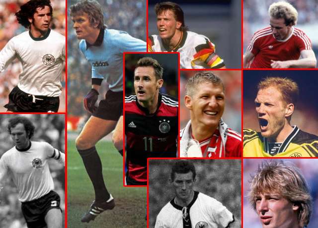 Top 10 greatest German players of all time