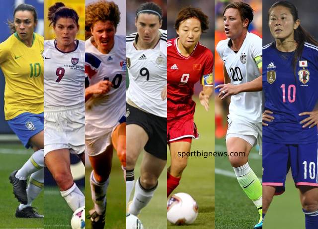 Top 10 greatest female footballers of all time