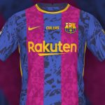 Barca's 2021-2022 Champions League kit leaked