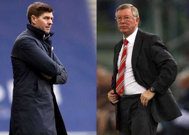 Sir Alex Ferguson praises Steven Gerrard's management skills