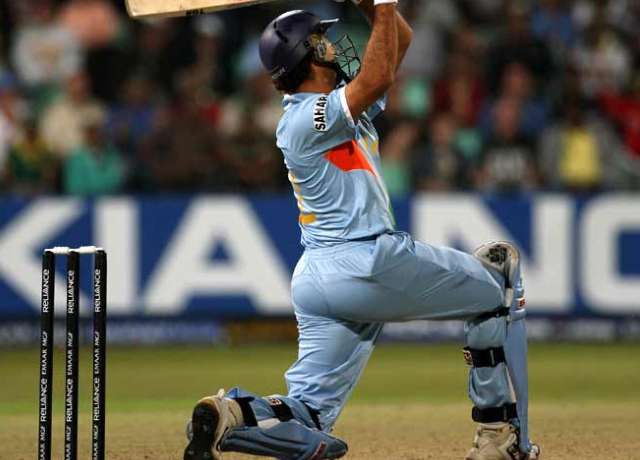 Yuvraj Singh hit 6 sixes in an over