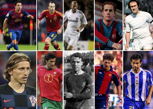 Top 10 Greatest Midfielders In La Liga History