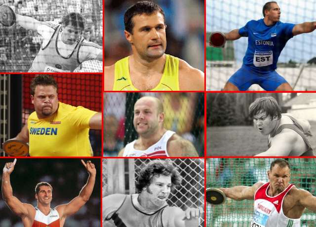 Top 10 Longest-Discus-Throw Record Holders In History