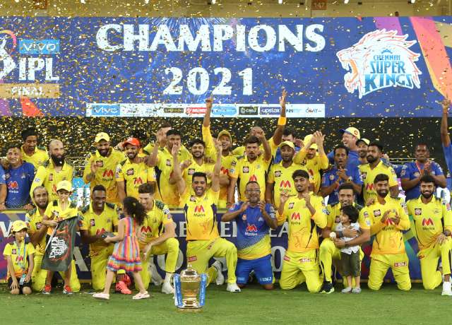 IPL 2021 Final: MS Dhoni leads CSK to fourth title