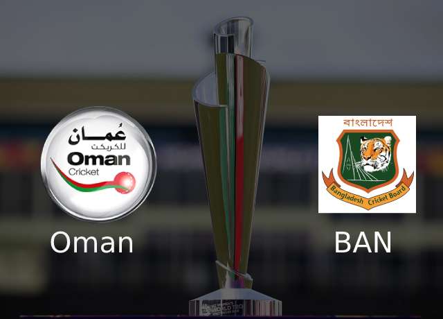 T20 WC 2021: Oman vs Bangladesh, Group B, 6th match Live Streaming