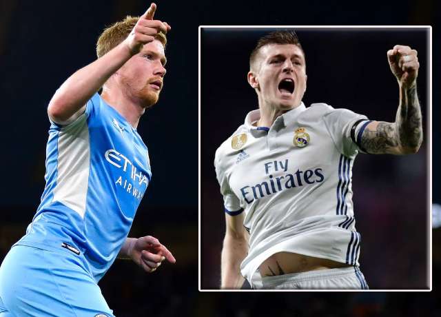 Kevin De Bruyne vs Toni Kroos - All Stats You Need To Know