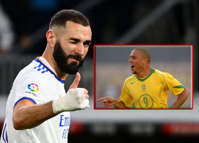 Ronaldo Nazario vs Karim Benzema