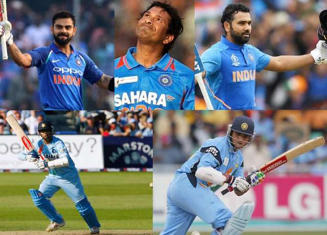 Top 5 Indian batters with highest ODI runs against West Indies