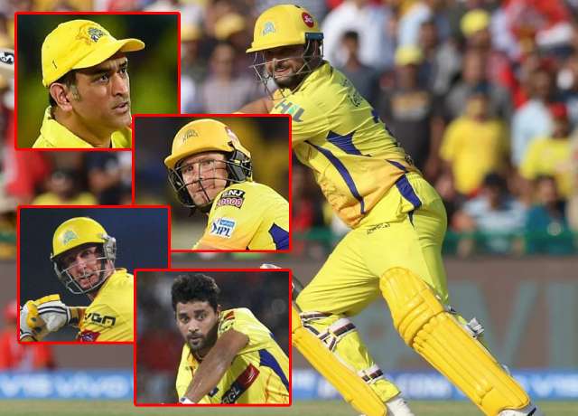 Top 5 players with most runs in IPL playoffs
