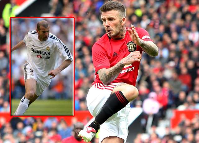 Zinedine Zidane vs David Beckham