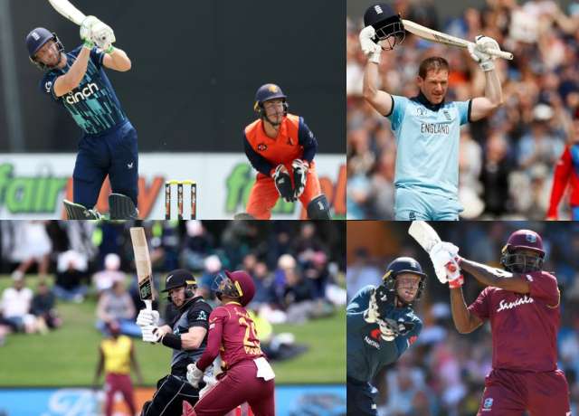 Top 5 teams with the most ODI sixes in an innings
