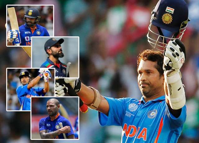 Top 5 highest run scorers in Asia Cup for India