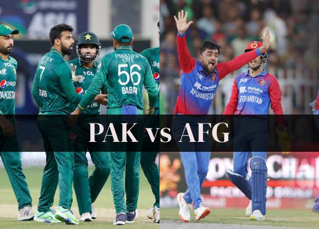 Pakistan vs Afghanistan