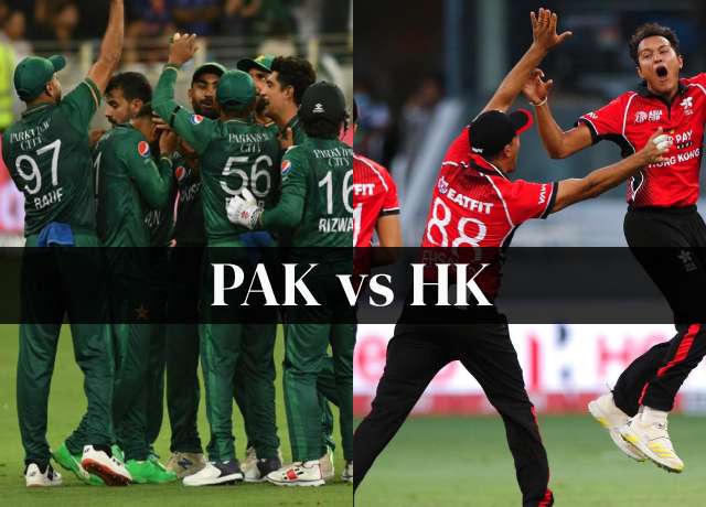 Pakistan vs Hong Kong
