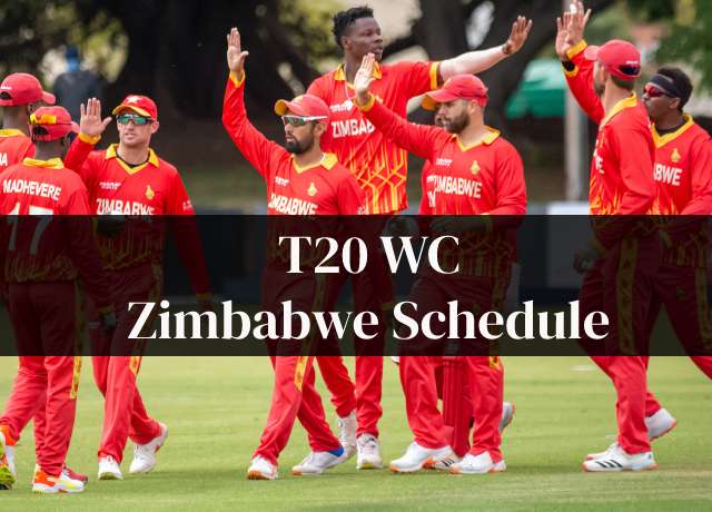 T20 World Cup 2022: Zimbabwe Schedule, Squad, Time & Date