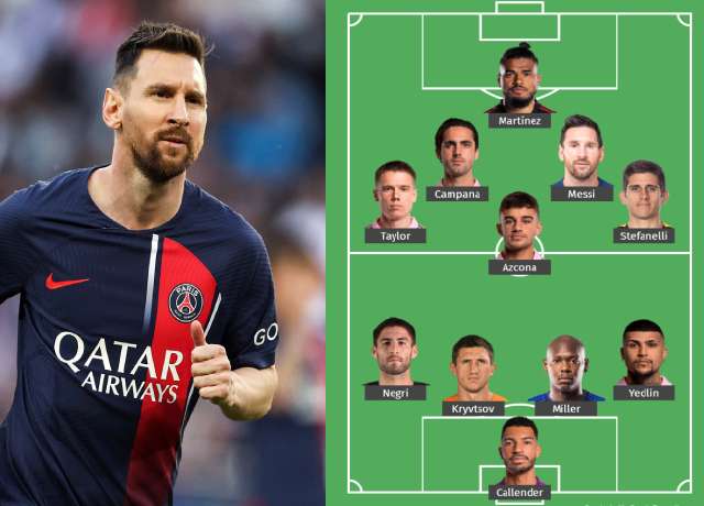 How Inter Miami CF Could Lineup With Lionel Messi