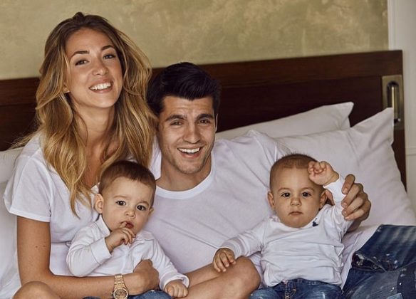 Who Is Alvaro Morata's Wife? See Pictures - SportsBigNews