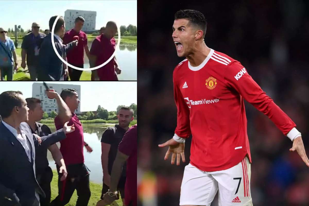 When Cristiano Ronaldo Threw A Reporter's Mic Into The Lake