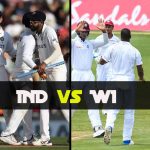 India vs West Indies Test