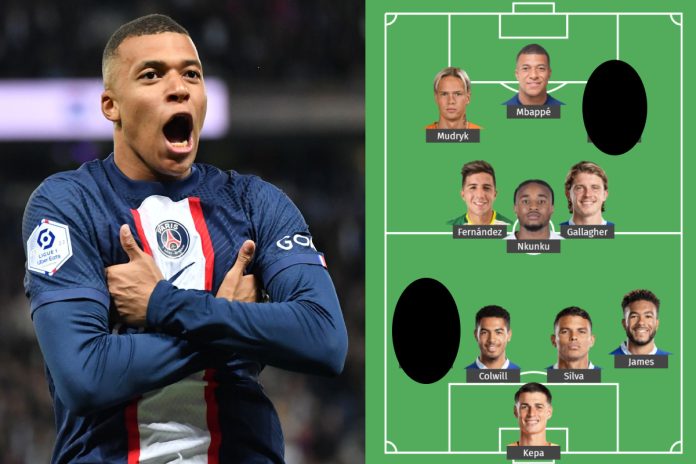 How Chelsea Could Lineup With Kylian Mbappe